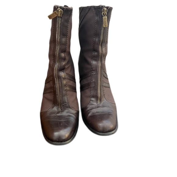 Stuart Weitzman Brown Size 8 Stiletto Above Ankle Booties - Picture 4 of 5